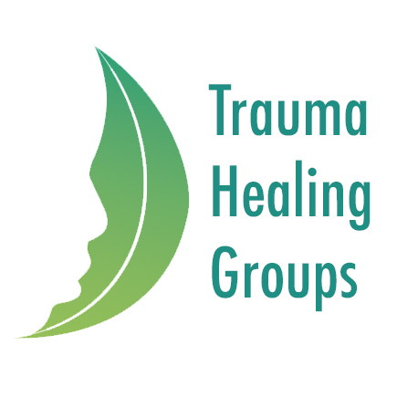 trauma healing groups with white background